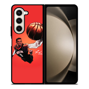 HOUSTON ROCKETS RUSSELL WESTBROOK Samsung Galaxy Z Fold 5 Case Cover