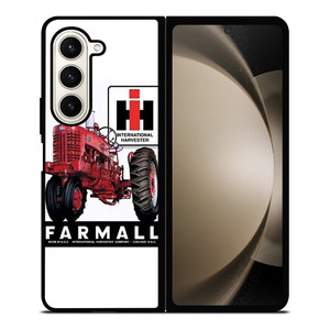 IH INTERNATIONAL HARVESTER FARMALL TRACTOR RETRO Samsung Galaxy Z Fold 5 Case Cover