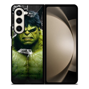 INCREDIBLE HULK CRACKS GLASS Samsung Galaxy Z Fold 5 Case Cover