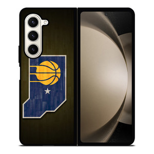 INDIANA PACERS WOODEN LOGO Samsung Galaxy Z Fold 5 Case Cover
