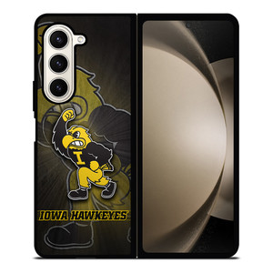 IOWA HAWKEYES MASCOT Samsung Galaxy Z Fold 5 Case Cover