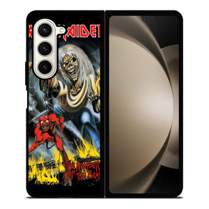 IRON MAIDEN THE NUMBER OF THE BEAST Samsung Galaxy Z Fold 5 Case Cover