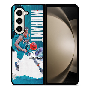 JA MORANT MEMPHIS GRIZZLIES NBA 2 Samsung Galaxy Z Fold 5 Case Cover JA MORANT MEMPHIS GRIZZLIES NBA 2 Samsung Galaxy Z Fold 5 Case Cover