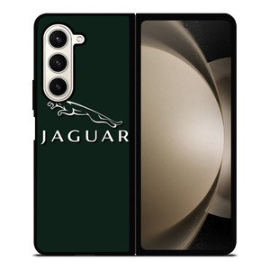 JAGUAR CAR GREEN LOGO Samsung Galaxy Z Fold 5 Case Cover