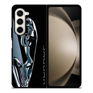 JAGUAR METAL LOGO 2 Samsung Galaxy Z Fold 5 Case Cover