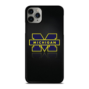 MICHIGAN WOLVERINES METAL LOGO iPhone 11 Pro Max Case Cover