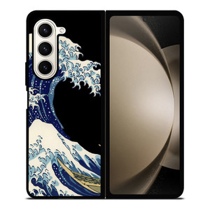 JAPANESE WAVE ART Samsung Galaxy Z Fold 5 Case Cover