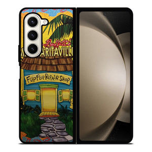 JIMMY BUFFETT MARGARITAVILLE FLIP FLOP Samsung Galaxy Z Fold 5 Case Cover