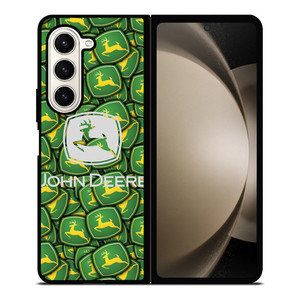 JOHN DEERE LOGO PATTERN 2 Samsung Galaxy Z Fold 5 Case Cover