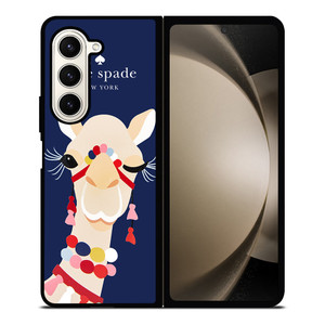 KATE SPADE CAMEL APPLIQUE Samsung Galaxy Z Fold 5 Case Cover