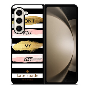 KATE SPADE DON'T KILL MY VIBE Samsung Galaxy Z Fold 5 Case Cover KATE SPADE DON'T KILL MY VIBE Samsung Galaxy Z Fold 5 Case Cover