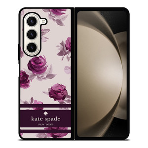 KATE SPADE FLORAL PURPLE Samsung Galaxy Z Fold 5 Case Cover