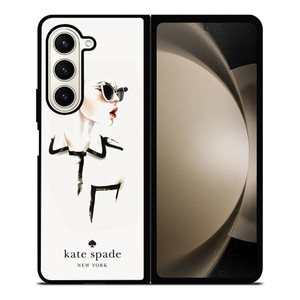 KATE SPADE LOGO WOMAN SPLASH Samsung Galaxy Z Fold 5 Case Cover