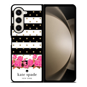 KATE SPADE NEW YORK FLORAL POLKADOTS Samsung Galaxy Z Fold 5 Case Cover KATE SPADE NEW YORK FLORAL POLKADOTS Samsung Galaxy Z Fold 5 Case Cover