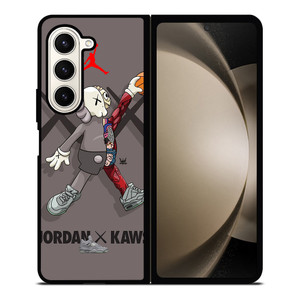 KAWS AIR JORDAN Samsung Galaxy Z Fold 5 Case Cover