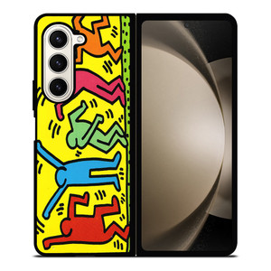 KEITH HARING ART Samsung Galaxy Z Fold 5 Case Cover