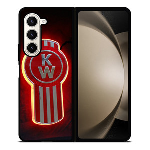 KENWORTH TRUCK GLOW LOGO Samsung Galaxy Z Fold 5 Case Cover KENWORTH TRUCK GLOW LOGO Samsung Galaxy Z Fold 5 Case Cover