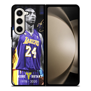 KOBE BRYANT 1978-2020 LAKERS Samsung Galaxy Z Fold 5 Case Cover