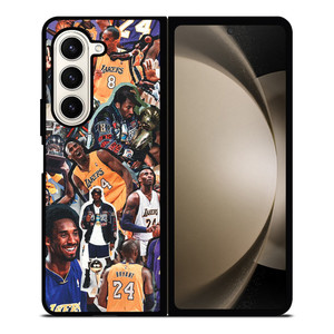 KOBE BRYANT LA LAKERS COLLAGE Samsung Galaxy Z Fold 5 Case Cover KOBE BRYANT LA LAKERS COLLAGE Samsung Galaxy Z Fold 5 Case Cover