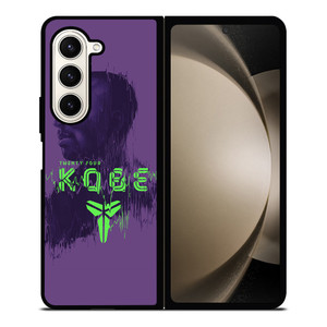 KOBE BRYANT TWENTY FOUR BLACK MAMBA Samsung Galaxy Z Fold 5 Case Cover