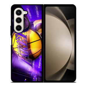 LA LAKERS 3D LOGO Samsung Galaxy Z Fold 5 Case Cover