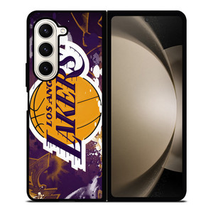 LA LAKERS ART LOGO Samsung Galaxy Z Fold 5 Case Cover