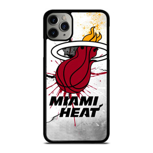 MIAMI HEAT ART LOGO iPhone 11 Pro Max Case Cover MIAMI HEAT ART LOGO iPhone 11 Pro Max Case Cover