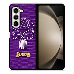 LA LAKERS PUNISHER LOGO Samsung Galaxy Z Fold 5 Case Cover