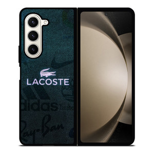 LACOSTE ADIDAS NIKE LOGO Samsung Galaxy Z Fold 5 Case Cover