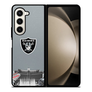 LAS VEGAS RAIDERS NFL ICON Samsung Galaxy Z Fold 5 Case Cover