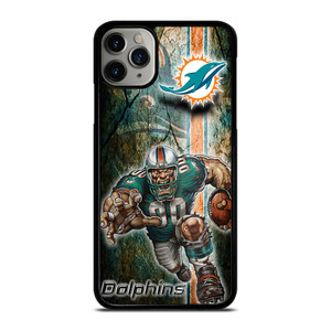 MIAMI DOLPHINS FOOTBALL iPhone 11 Pro Max Case Cover
