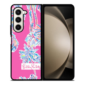 LILLY PULITZER PALM TREES Samsung Galaxy Z Fold 5 Case Cover