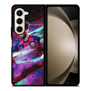 LIONEL MESSI BARCELONA ART Samsung Galaxy Z Fold 5 Case Cover