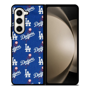 LOS ANGELES DODGERS JEANS PATTERN Samsung Galaxy Z Fold 5 Case Cover