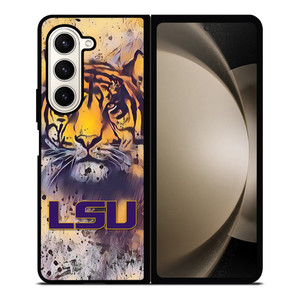 LSU TIGERS ART LOGO Samsung Galaxy Z Fold 5 Case Cover