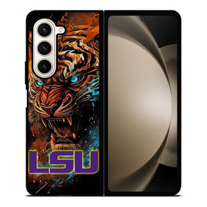 LSU TIGERS ICON LOUISIANA STATE UNIVERSITY LOGO Samsung Galaxy Z Fold 5 Case Cover