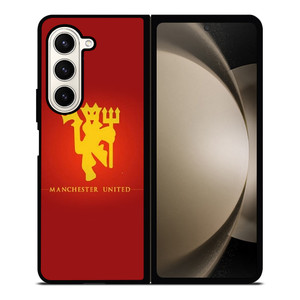 MANCHESTER UNITED DEVIL SYMBOL Samsung Galaxy Z Fold 5 Case Cover MANCHESTER UNITED DEVIL SYMBOL Samsung Galaxy Z Fold 5 Case Cover