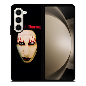 MARILYN MANSON SCARY FACE Samsung Galaxy Z Fold 5 Case Cover