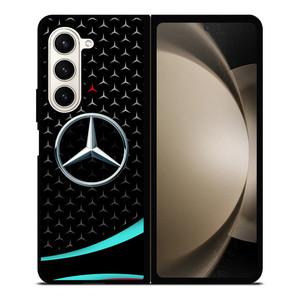 MERCEDES BENZ PATTERN LOGO Samsung Galaxy Z Fold 5 Case Cover