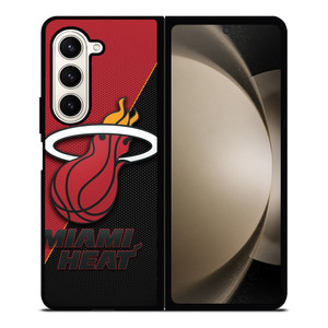 MIAMI HEAT BASKETBALL LOGO Samsung Galaxy Z Fold 5 Case Cover