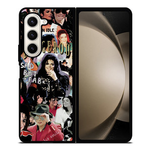 MICHAEL JACKSON COLLAGE Samsung Galaxy Z Fold 5 Case Cover