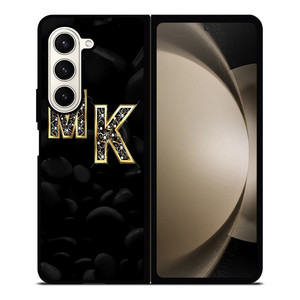 MICHAEL KORS MK GOLD LOGO Samsung Galaxy Z Fold 5 Case Cover