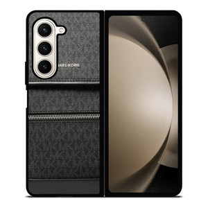 MICHAEL KORS MK LOGO BACKPACK BLACK BAG Samsung Galaxy Z Fold 5 Case Cover