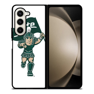 MICHIGAN STATE SPARTANS LOGO FOOTBALL MASCOT Samsung Galaxy Z Fold 5 Case Cover MICHIGAN STATE SPARTANS LOGO FOOTBALL MASCOT Samsung Galaxy Z Fold 5 Case Cover