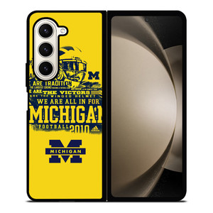 MICHIGAN WOLVERINES QUOTE NFL Samsung Galaxy Z Fold 5 Case Cover