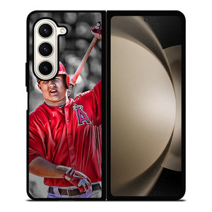 MIKE TROUT BASEBALL LOS ANGELES ANGELS Samsung Galaxy Z Fold 5 Case Cover
