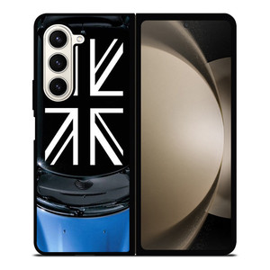 MINI COOPER UNIONS JACK BLUE Samsung Galaxy Z Fold 5 Case Cover