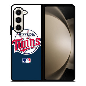 MINNESOTA TWINS MLB LOGO Samsung Galaxy Z Fold 5 Case Cover