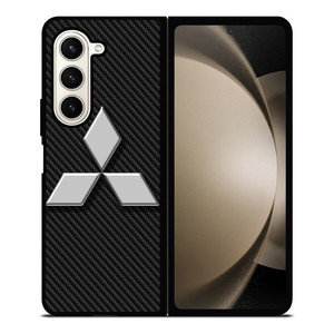 MITSUBISHI MOTORS CARBON LOGO Samsung Galaxy Z Fold 5 Case Cover