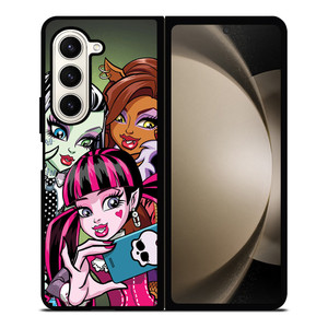 MONSTER HIGH SELFIE Samsung Galaxy Z Fold 5 Case Cover